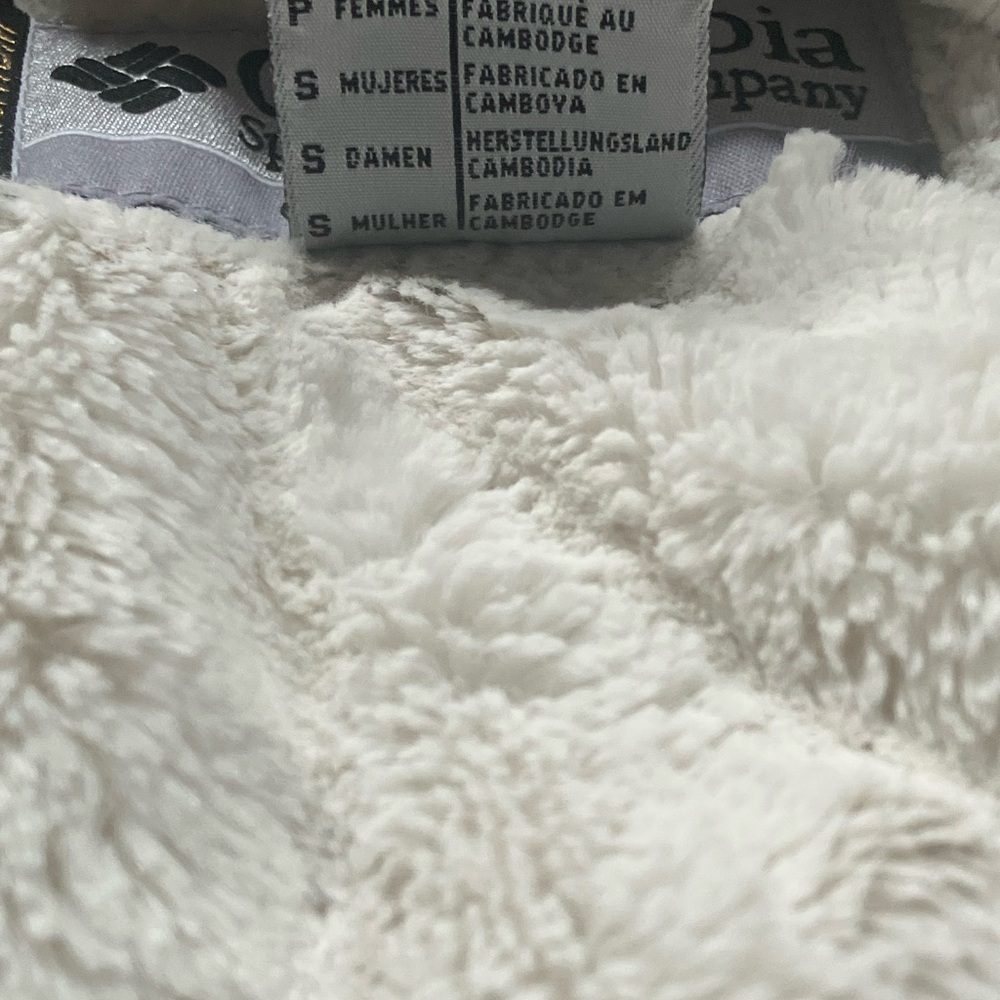 COLOMBIA Cream Ski & Snow Jacket Lightweight - Picture 10 of 14